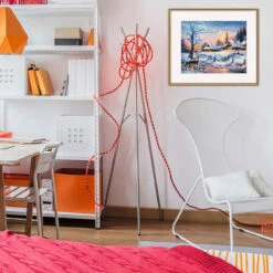 Schipper Winter Landscape Paint-by-Number Kit -Robotime Zone 510833 3 15777.1693458948