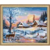 Schipper Winter Landscape Paint-by-Number Kit -Robotime Zone 510833 30590.1693458947
