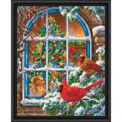 Diamond Dotz Christmas Window Diamond Painting