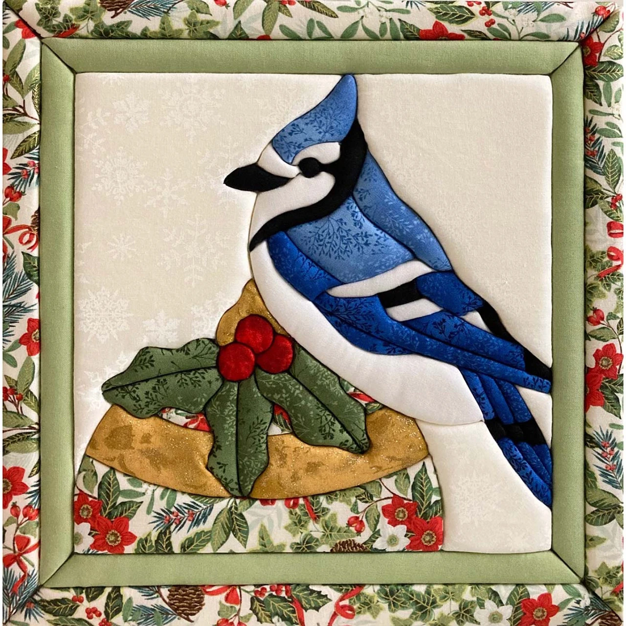 Quilt Magic Christmas Bluejay No-Sew Quilt Kit 3 Quilt Magic Christmas Bluejay No-Sew Quilt Kit
