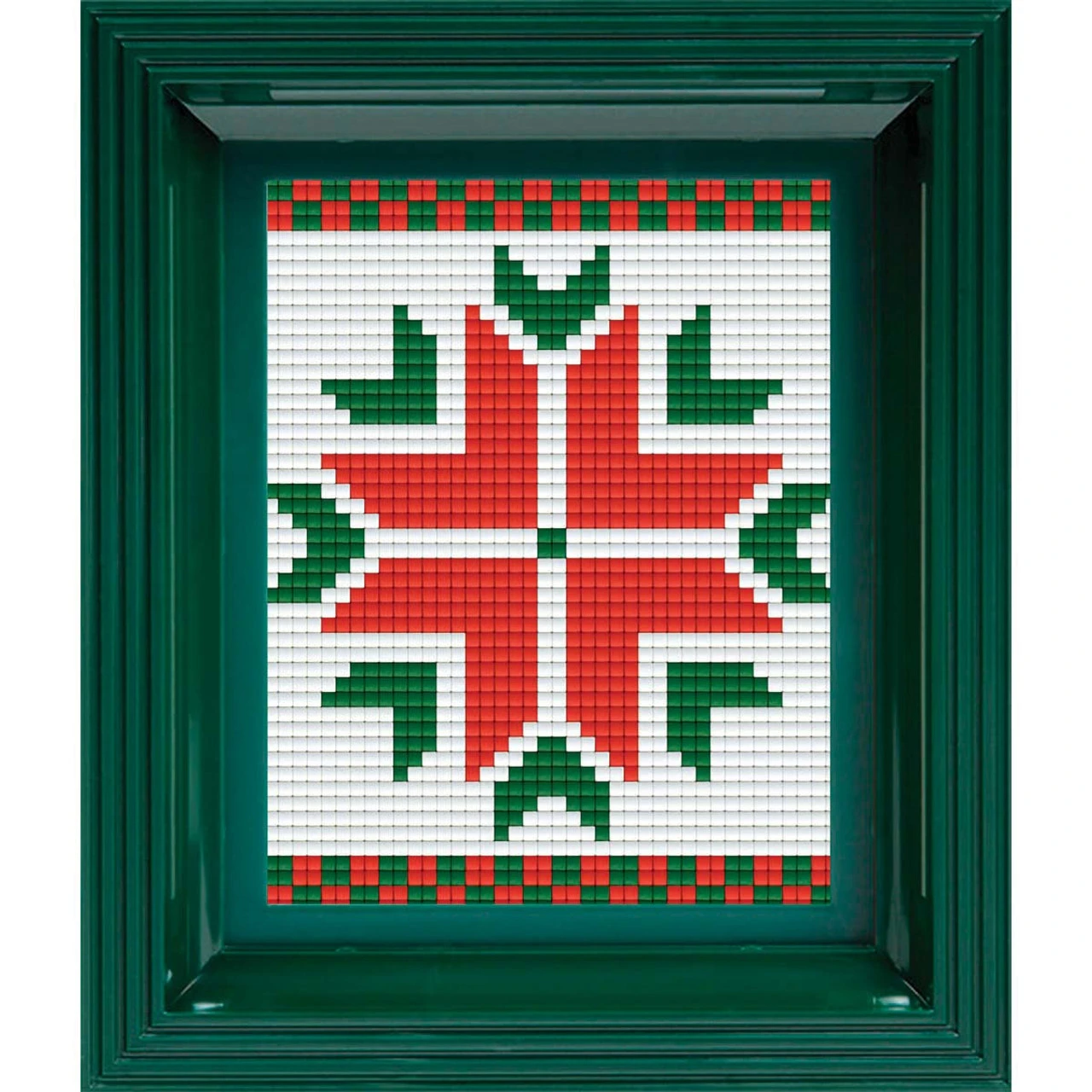 PixelHobby Snowflake 2 Starter Mosaic Art Kit 3 PixelHobby Snowflake 2 Starter Mosaic Art Kit