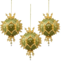 Herrschners Golden Trellis Ornament Kit