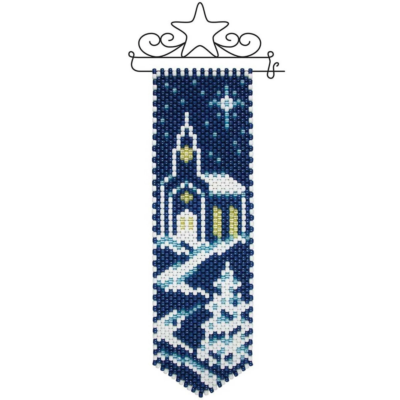 Herrschners Winter Church Pony Bead Kit 4 Herrschners Winter Church Pony Bead Kit - Image 2