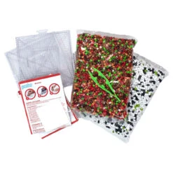 Perler Beads Dog House Gingerbread House Beading Kit -Robotime Zone 513443 5 15779.1695648586