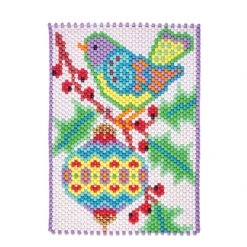 Herrschners Christmas Tweets Pony Bead Kit