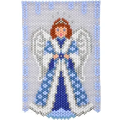 Herrschners Snowy Angel Pony Bead Kit