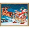 Herrschners Vintage Santa Paint-by-Number Kit 2 Herrschners Vintage Santa Paint-by-Number Kit -Robotime Zone 513703 15399.1693460218