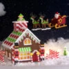 Perler Beads Santa's Workshop Gingerbread House Beading Kit -Robotime Zone 514449 25363.1693460267