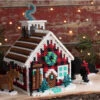 Perler Beads Winter Lodge Gingerbread House Beading Kit 1 Perler Beads Winter Lodge Gingerbread House Beading Kit -Robotime Zone 514450 05525.1693460269