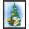 Diamond Art Green Gnome Kit & Frame Diamond Painting -Robotime Zone 517587 05862.1693460645