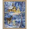 Diamond Dotz Chapel In The Snow Kit & Frame Diamond Painting -Robotime Zone 519104 00974.1693460822