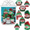 Herrschners Snow Family Banner & Ornament & Free Hanger, Set Of 3 Pony Bead Kit 1 Herrschners Snow Family Banner & Ornament & Free Hanger, Set Of 3 Pony Bead Kit -Robotime Zone 519575 00525.1695768888