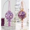 Herrschners Collectors Ornament Pair - Purples Ornament Kit
