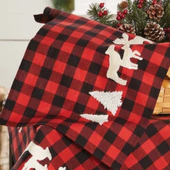 Herrschners Wintertime Table Runner Stamped Embroidery Kit