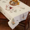 Nob Hill Under The Tree Tablecloth Stamped Embroidery