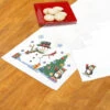 Herrschners Frosty Friends Table Runner & Napkins Stamped Cross-Stitch 1 Herrschners Frosty Friends Table Runner & Napkins Stamped Cross-Stitch -Robotime Zone 539443 55578.1693462591