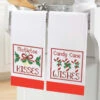 Herrschners Wishes & Kisses Towel Pair Stamped Cross-Stitch -Robotime Zone 540708 40383.1693463232