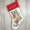 Herrschners Friendly Fawn Stocking Stamped Cross-Stitch Kit -Robotime Zone 540805 64236.1693463434