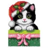 Orchidea Christmas Cat Latch Hook Kit 1 Orchidea Christmas Cat Latch Hook Kit -Robotime Zone 550042 22628.1693464201