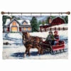 Herrschners Farmhouse Christmas Latch Hook Kit -Robotime Zone 551926 66883.1693464309