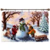 Herrschners Building A Snowman Latch Hook Kit -Robotime Zone 551946 77683.1693464325