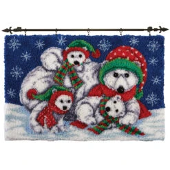 Herrschners Polar Nights Latch Hook Kit