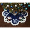 Herrschners Snow Happy Tree Skirt Latch Hook Kit -Robotime Zone 552130 97282.1693464432