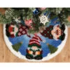 Herrschners Holiday Gnomes Tree Skirt Latch Hook Kit -Robotime Zone 552216 44940.1693464487