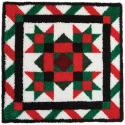 Herrschners Christmas Quilt Latch Hook Kit