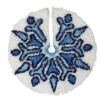 Herrschners Snowflake Frenzy Mini Tree Skirt Latch Hook Kit -Robotime Zone 552226 37222.1693464526