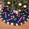 Herrschners Candy Cane Tree Skirt Latch Hook Kit -Robotime Zone 558105 62817.1693464674