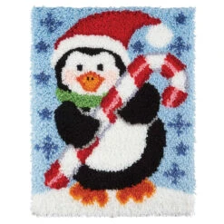 Sundance Playful Penguin Latch Hook Kit