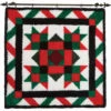 Herrschners Christmas Quilt Kit & Hanger Latch Hook Kit -Robotime Zone 559222 46333.1693464881