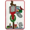 Herrschners Dear Santa Wall Hanging Plastic Canvas Kit