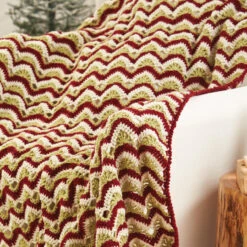 Herrschners Woodland Pines Afghan Knit Kit -Robotime Zone 584198 2 08104.1693467907