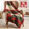 Herrschners Amaryliss Holiday Afghan Crochet Kit -Robotime Zone 584961 11290.1693468021