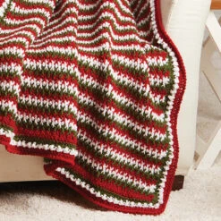 Herrschners Christmas Retreat Afghan Crochet Kit -Robotime Zone 584962 2 17235.1693468024