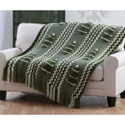 Herrschners White Pines Crochet Kit