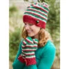 Soho Jingle Bell Hat & Mittens Set Crochet Kit -Robotime Zone 585475 21681.1693468098