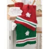 Village Yarn Snowflake Holiday Towels & Dishcloth Set Crochet Kit 1 Village Yarn Snowflake Holiday Towels & Dishcloth Set Crochet Kit -Robotime Zone 585495 21315.1693468102