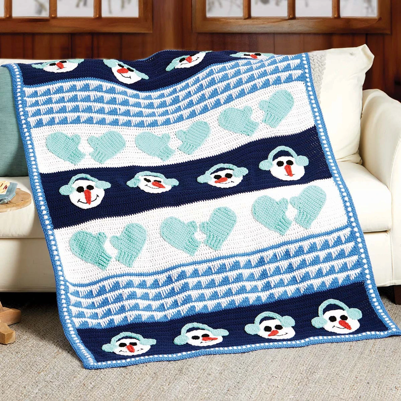 Herrschners Up To Snow Good Crochet Kit 3 Herrschners Up To Snow Good Crochet Kit