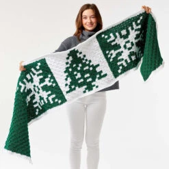 Premier® Premier Winter Wonderland Scarf Crochet Kit