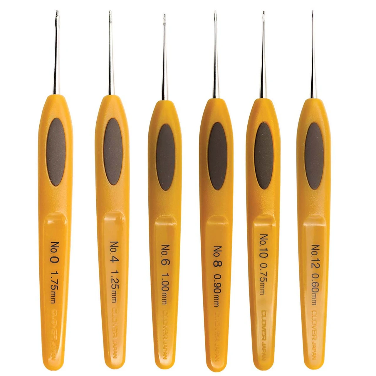 Clover Soft Touch Steel Crochet Hook Set Crochet Hooks 3 Clover Soft Touch Steel Crochet Hook Set Crochet Hooks