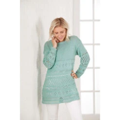 Willow Yarns Marseille Lace Top Knit Yarn Kit