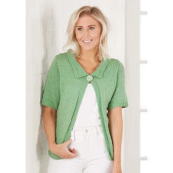 Willow Yarns Spotted Seed Cardi Knit Yarn Kit