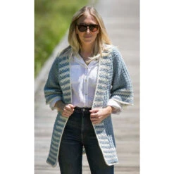 Willow Yarns Timeless Cardigan Crochet Yarn Kit