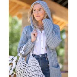 Willow Yarns Sonora Hooded Cardigan Yarn Kit
