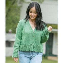 Willow Yarns Willa Cardigan Knit Yarn Kit