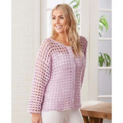 Willow Yarns Chained Cardi Crochet Yarn Kit