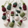 Willow Yarns Festive Beanie Ornaments Knit Yarn Kit -Robotime Zone 731087 61806.1693476639